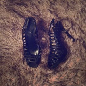Also high heels